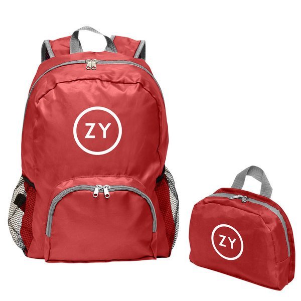 Folding Polyester Backpack
