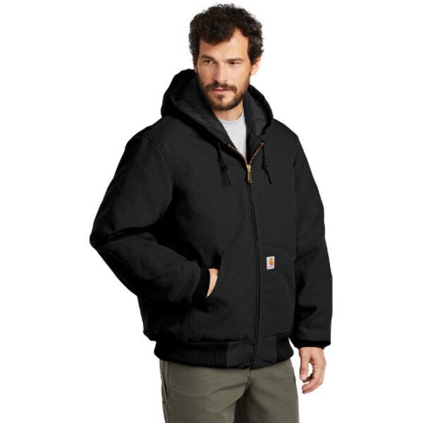 Carhartt® Tall Quilted Flannel-Lined Duck Active Jacket