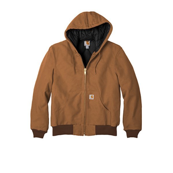 Carhartt® Tall Quilted Flannel-Lined Duck Active Jacket