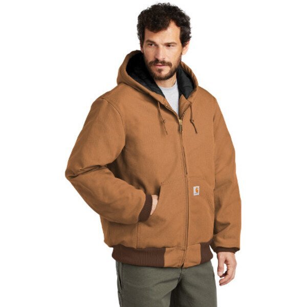 Carhartt® Tall Quilted Flannel-Lined Duck Active Jacket