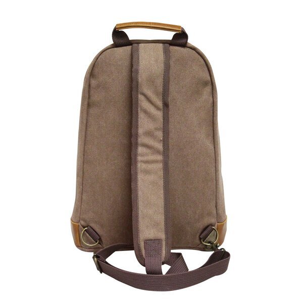 Slim Sling Stonewashed Canvas Backpack