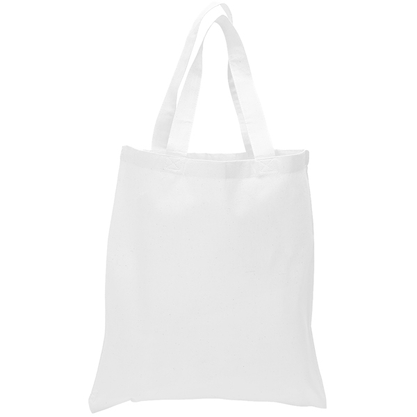 Economy Cotton Canvas Tote, 5.5 oz.
