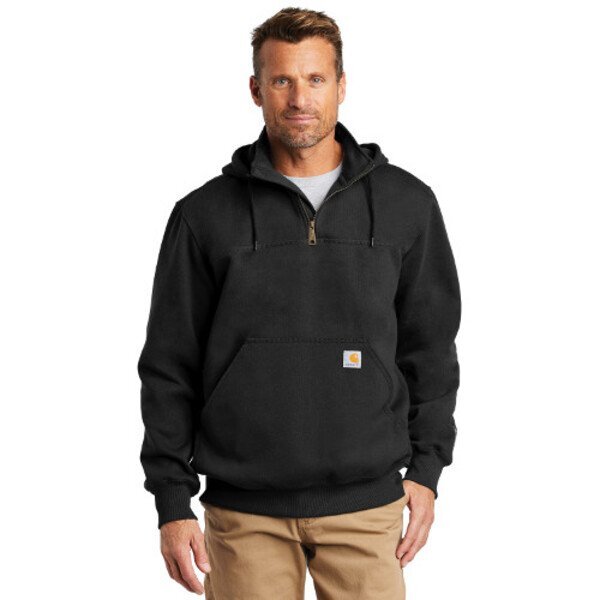 Carhartt® Rain Defender® Paxton Heavyweight Hooded Zip Mock Sweatshirt