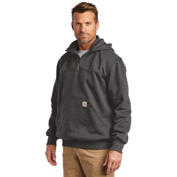 Carhartt® Rain Defender® Paxton Heavyweight Hooded Zip Mock Sweatshirt