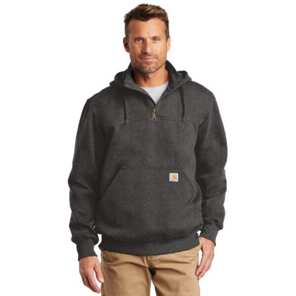 Carhartt® Rain Defender® Paxton Heavyweight Hooded Zip Mock Sweatshirt