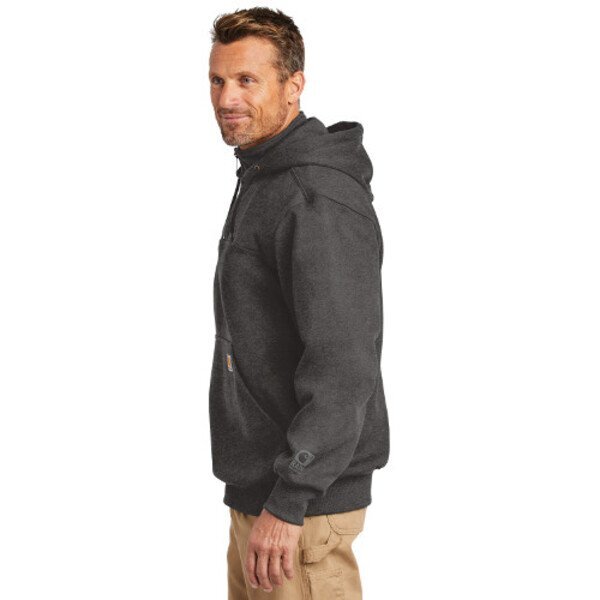 Carhartt® Rain Defender® Paxton Heavyweight Hooded Zip Mock Sweatshirt