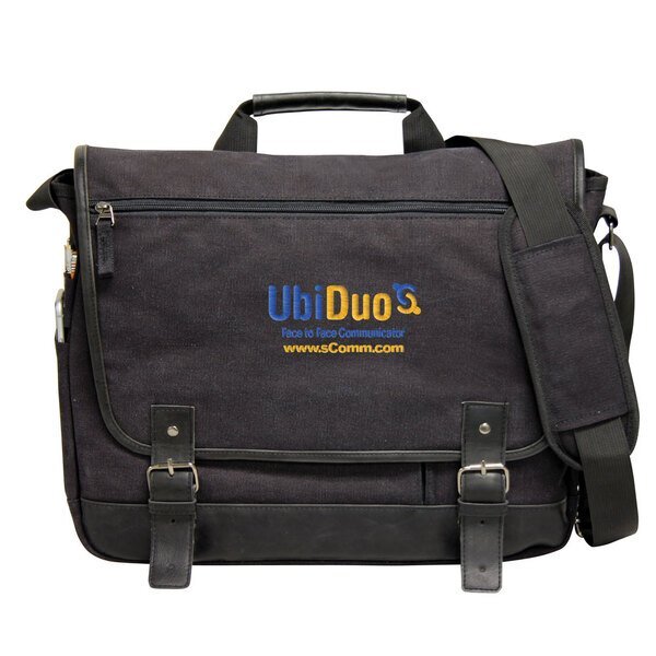 Tahoe Stonewashed Canvas Messenger Bag