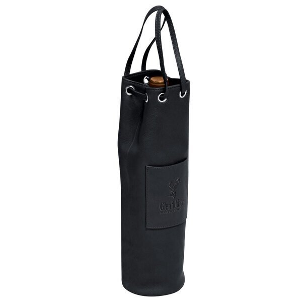 Single Bottle Leather Wine Bag