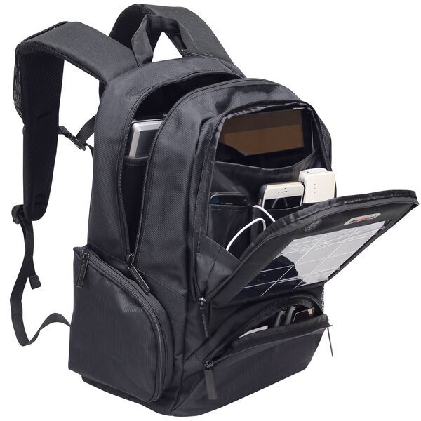 Solar Charging Computer Backpack