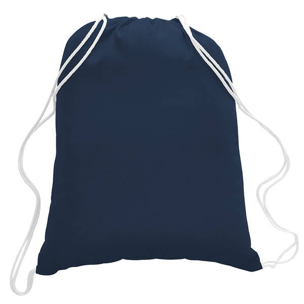 Drawstring Cotton Canvas Cinchpack, 5.5 oz.