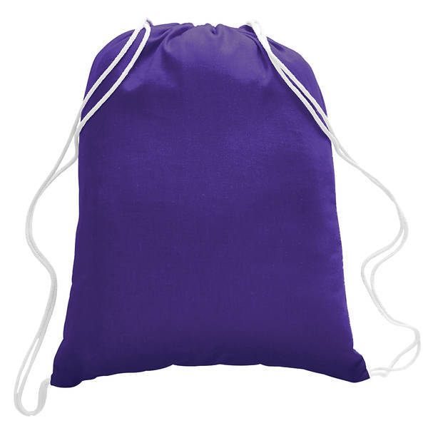 Drawstring Cotton Canvas Cinchpack, 5.5 oz.