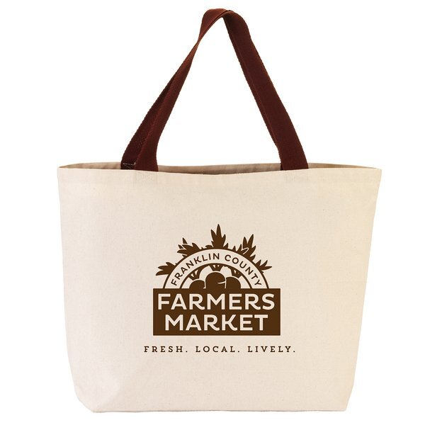 Hillsboro Canvas Cotton Tote, 11.5 oz.