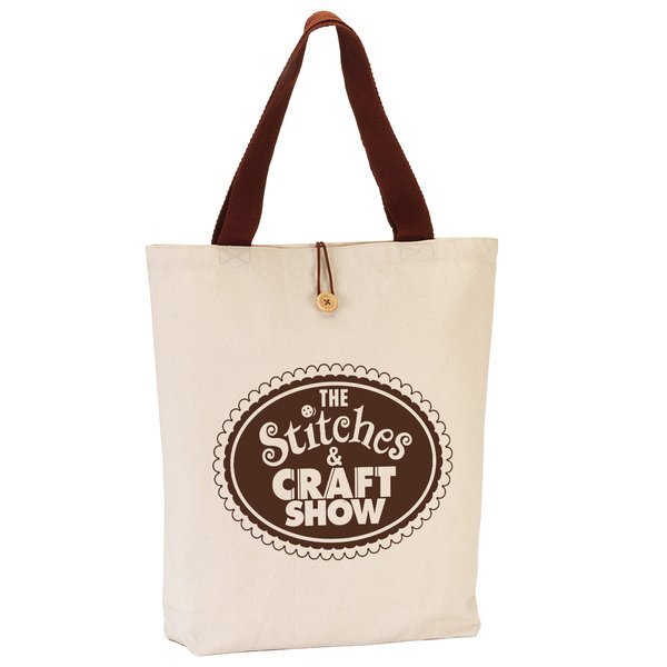 Portland Button-Up Cotton Canvas Tote, 11.5 oz.