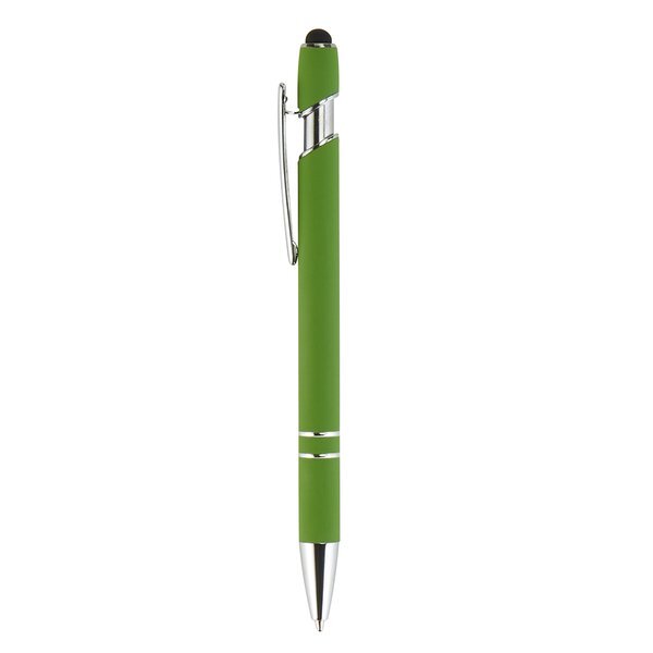 Granda Velvet-Touch Retractable Ballpoint Pen w/ Stylus