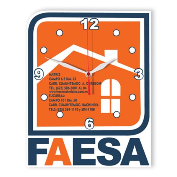 Custom Shape Wall Clock