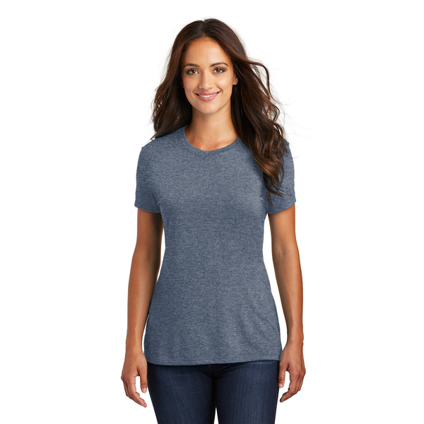 District® Perfect Tri® Ladies' Crewneck Triblend Tee