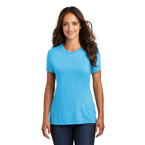 District® Perfect Tri® Ladies' Crewneck Triblend Tee