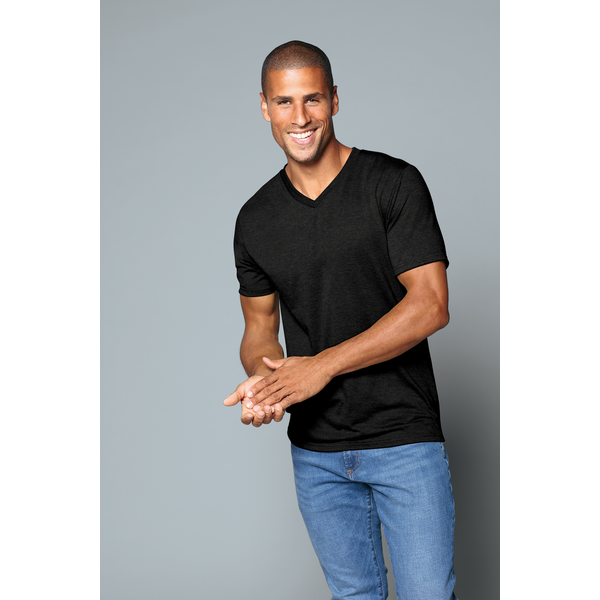 District® Perfect Tri® Men's Triblend V-Neck Tee