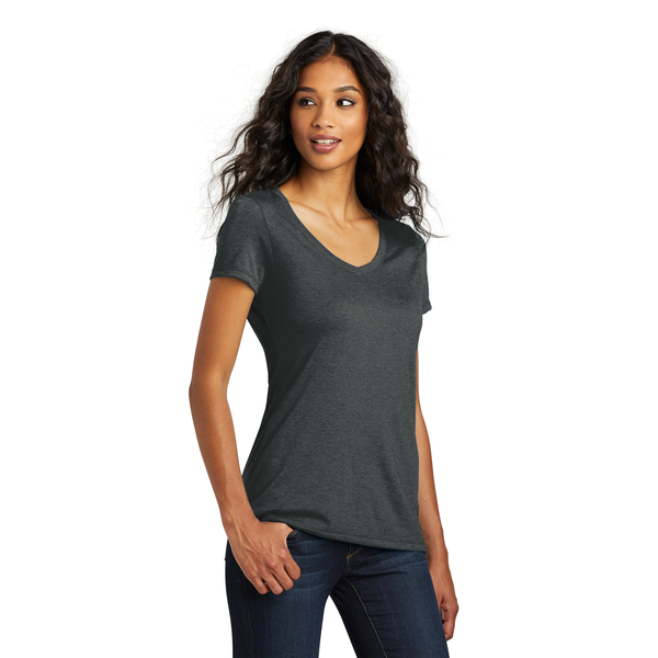 District® Perfect Tri® Ladies' Triblend V-Neck Tee
