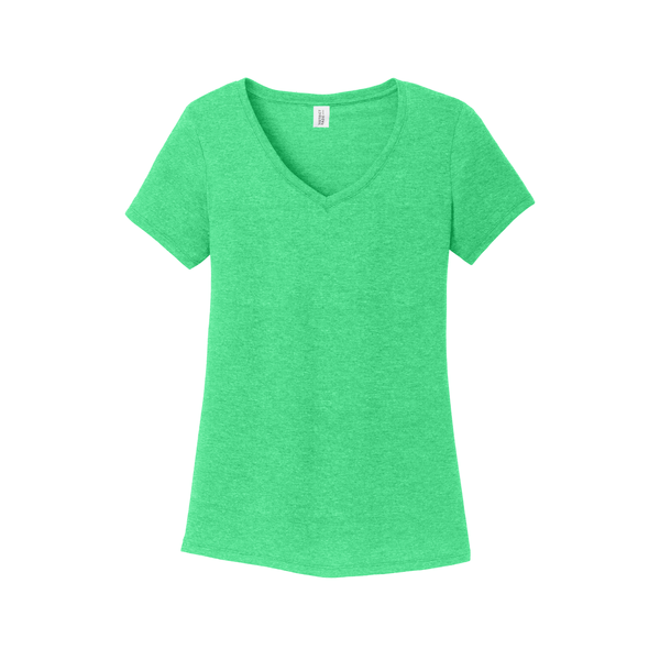 District® Perfect Tri® Ladies' Triblend V-Neck Tee