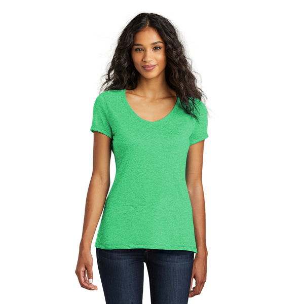 District® Perfect Tri® Ladies' Triblend V-Neck Tee