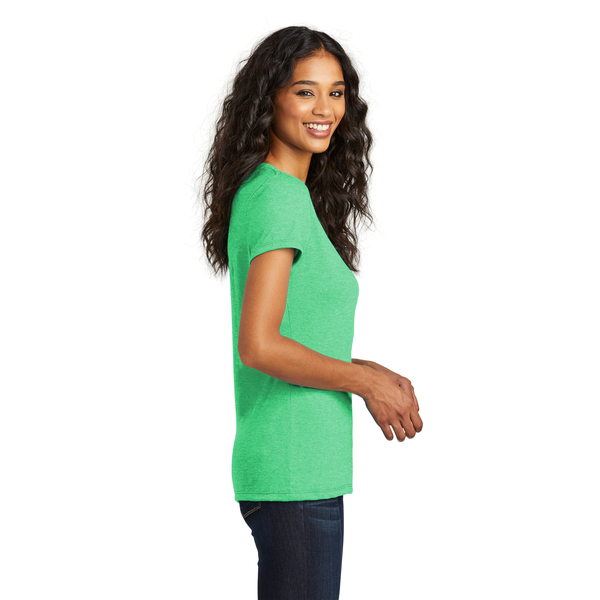 District® Perfect Tri® Ladies' Triblend V-Neck Tee