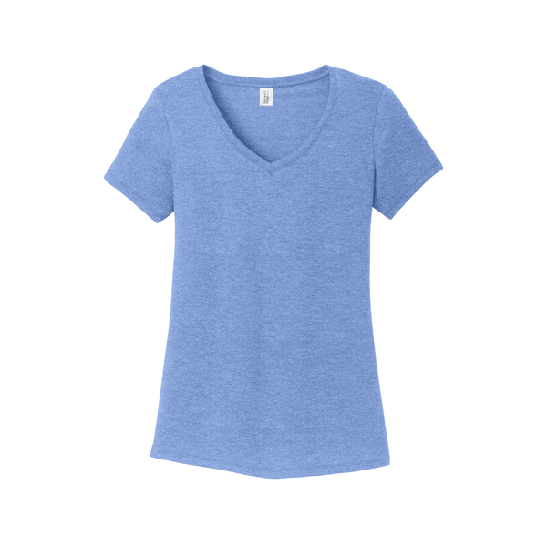 District® Perfect Tri® Ladies' Triblend V-Neck Tee