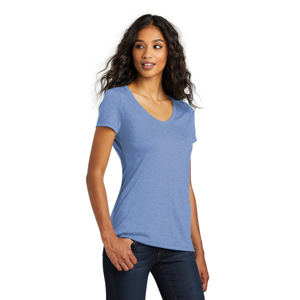 District® Perfect Tri® Ladies' Triblend V-Neck Tee