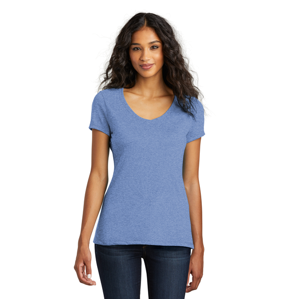 District® Perfect Tri® Ladies' Triblend V-Neck Tee
