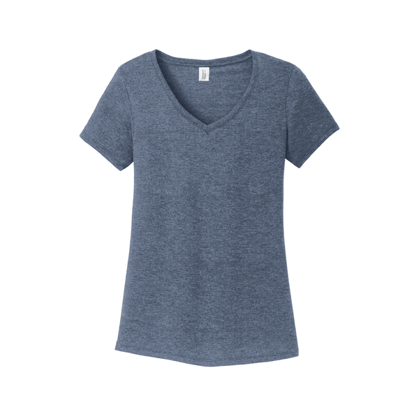 District® Perfect Tri® Ladies' Triblend V-Neck Tee