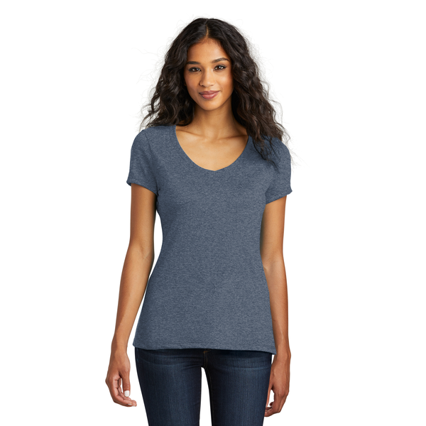 District® Perfect Tri® Ladies' Triblend V-Neck Tee