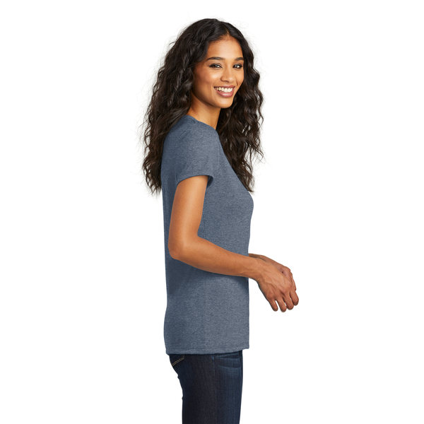District® Perfect Tri® Ladies' Triblend V-Neck Tee