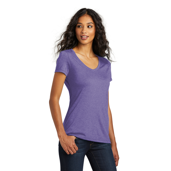 District® Perfect Tri® Ladies' Triblend V-Neck Tee