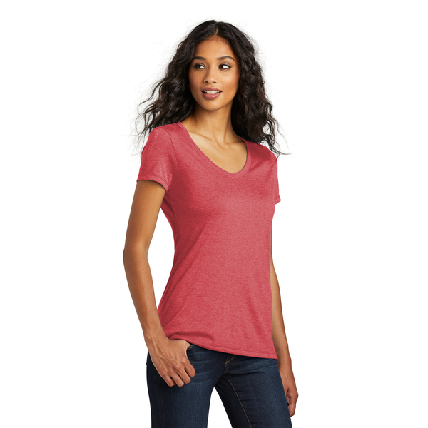 District® Perfect Tri® Ladies' Triblend V-Neck Tee