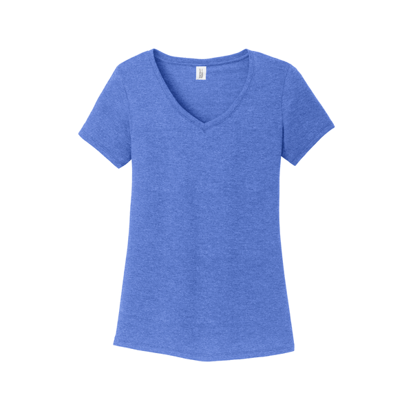 District® Perfect Tri® Ladies' Triblend V-Neck Tee