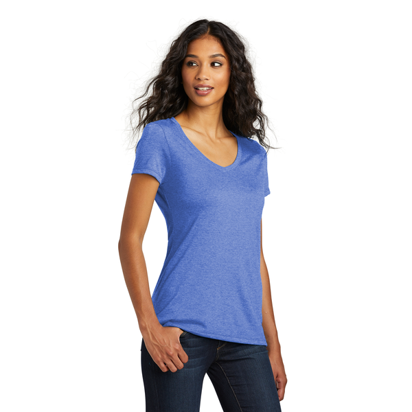 District® Perfect Tri® Ladies' Triblend V-Neck Tee