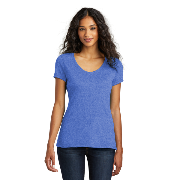 District® Perfect Tri® Ladies' Triblend V-Neck Tee