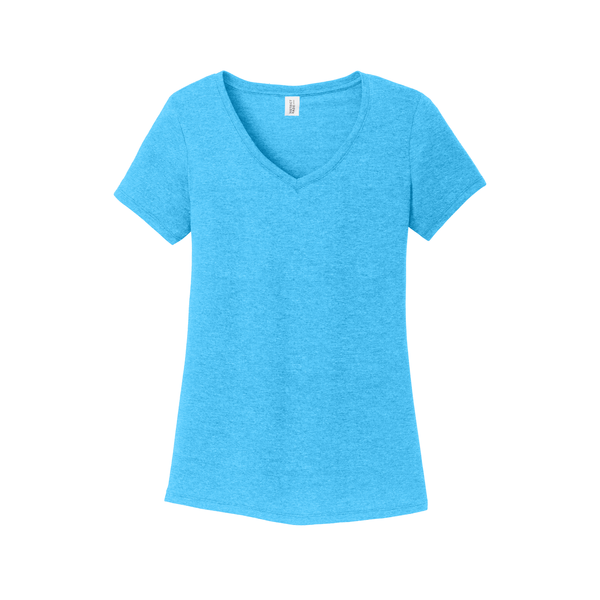 District® Perfect Tri® Ladies' Triblend V-Neck Tee