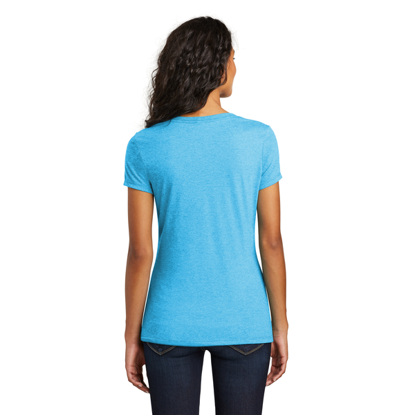 District® Perfect Tri® Ladies' Triblend V-Neck Tee