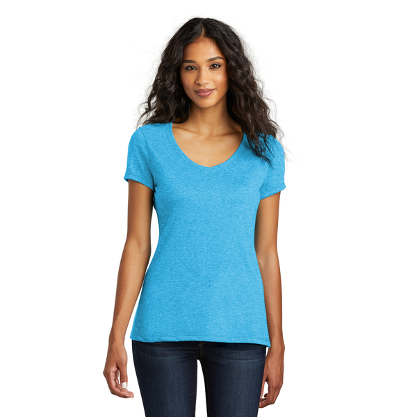 District® Perfect Tri® Ladies' Triblend V-Neck Tee