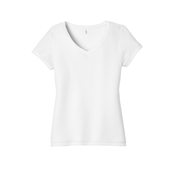 District® Perfect Tri® Ladies' Triblend V-Neck Tee