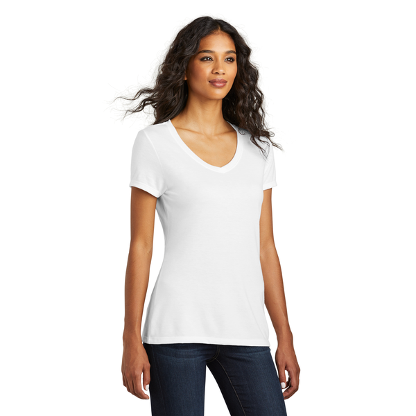 District® Perfect Tri® Ladies' Triblend V-Neck Tee
