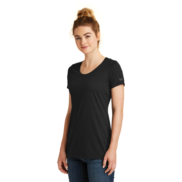 New Era® Ladies' Tri-Blend Performance Scoop Tee