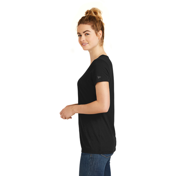 New Era® Ladies' Tri-Blend Performance Scoop Tee