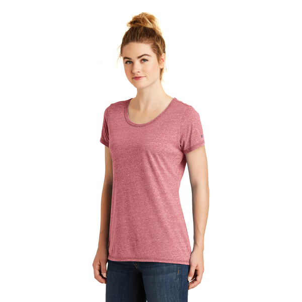 New Era® Ladies' Tri-Blend Performance Scoop Tee