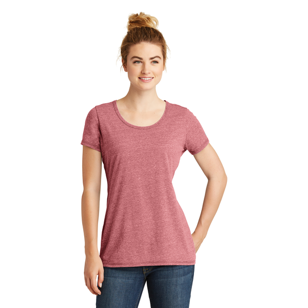 New Era® Ladies' Tri-Blend Performance Scoop Tee