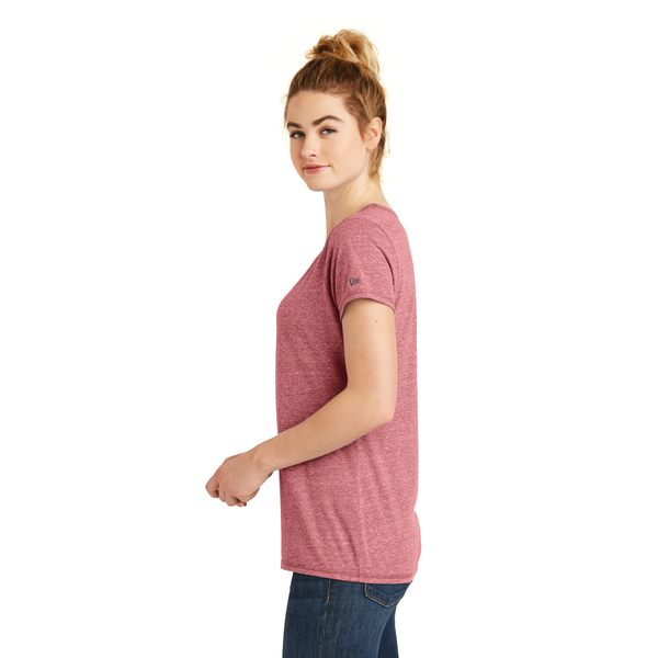 New Era® Ladies' Tri-Blend Performance Scoop Tee