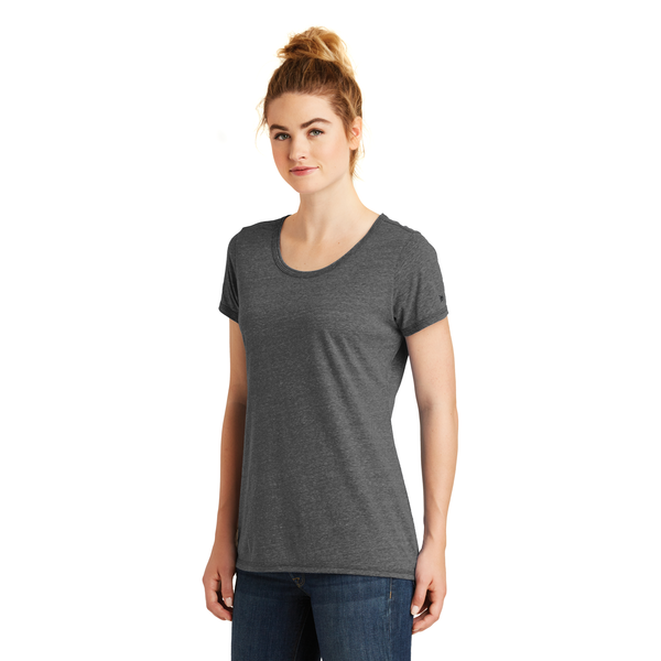 New Era® Ladies' Tri-Blend Performance Scoop Tee