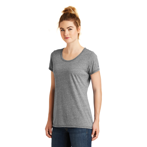 New Era® Ladies' Tri-Blend Performance Scoop Tee