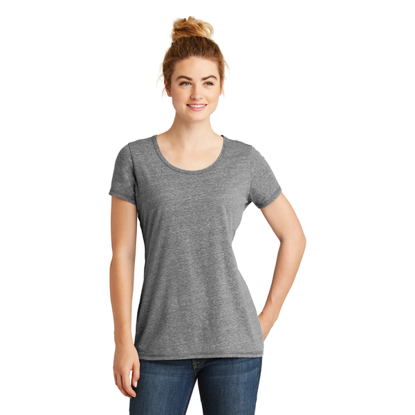 New Era® Ladies' Tri-Blend Performance Scoop Tee